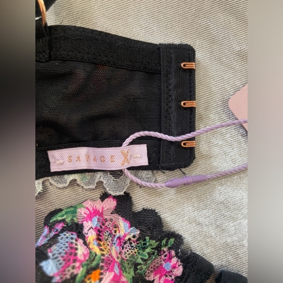 COPY - Savage Not Sorry Unlined Lace Balconette Bra Size 36DD - Picture 11 of 11